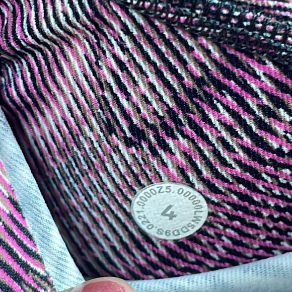 Lululemon Swift Speed High Rise Pant - Multi-Dimensional Sonic Pink,Size 4 - Picture 12 of 12